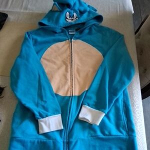 Kids Blue Character Hoodie